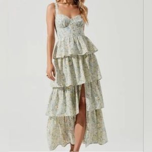 ASTR The Label Midsummer Dress in Light Mint